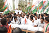 Mangaluru: Congress stages protest over pothole death, attempts siege of NHAI office